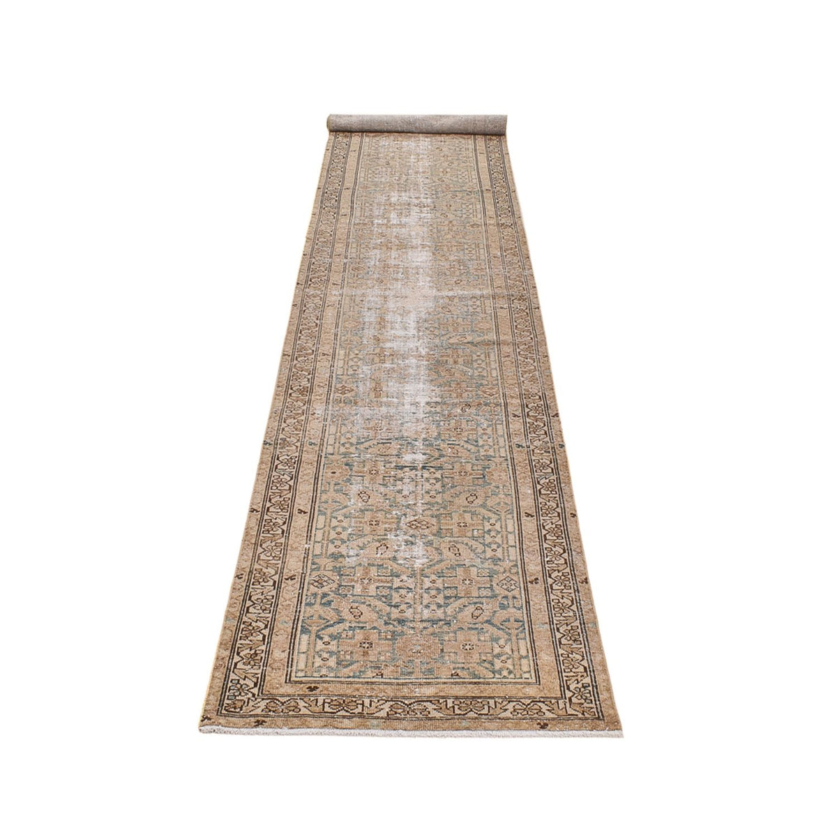Biegacz Dywan Vintage - 497 x 91 cm - piaskowy