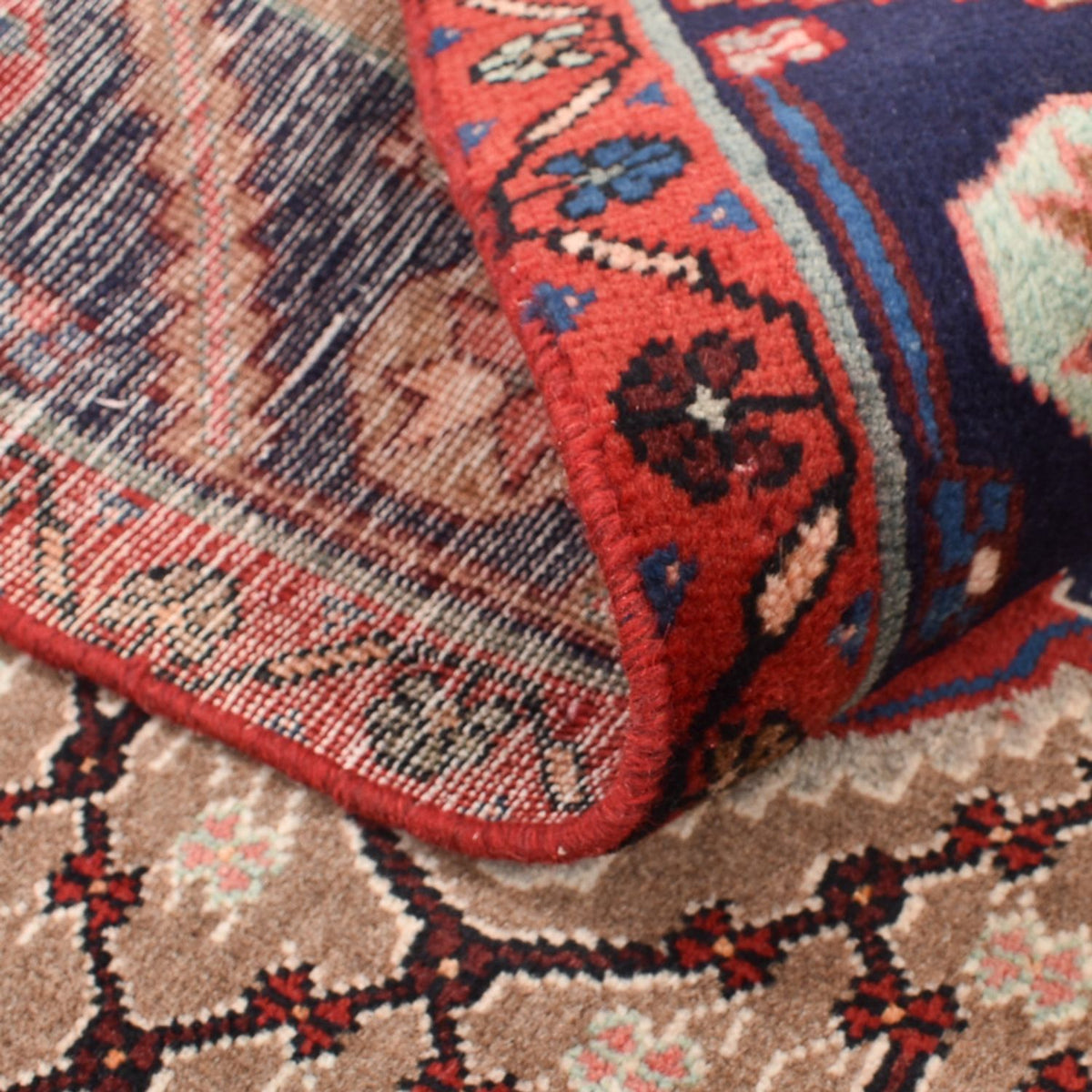 Perski dywan - Nomadyczny - 146 x 97 cm - wielokolorowy