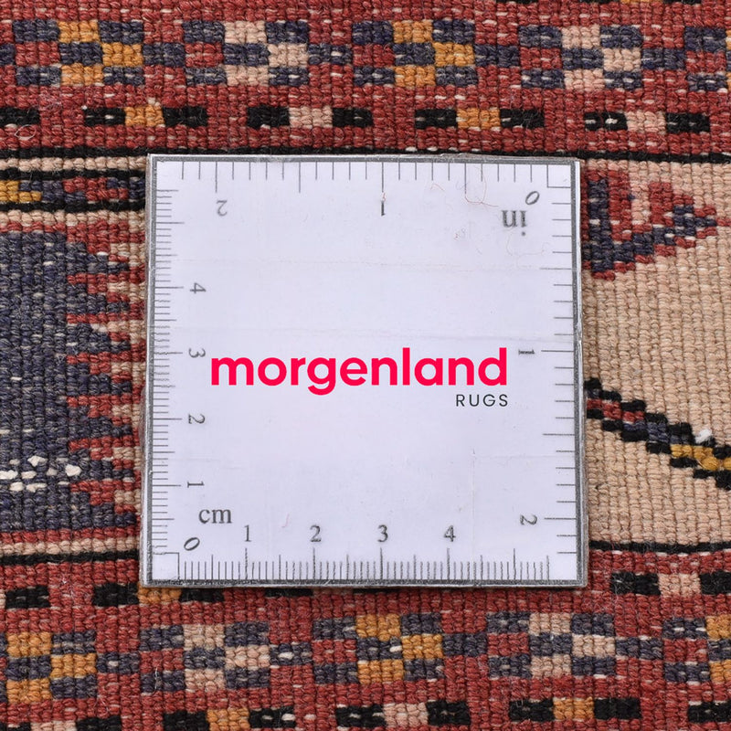 Dywan turkmeński - 120 x 92 cm - jasna czerwień