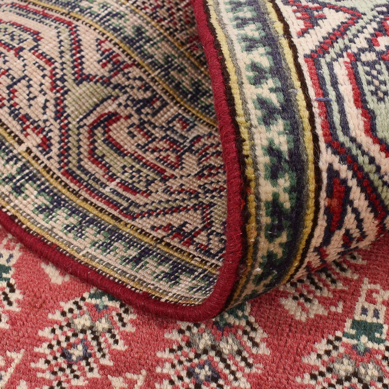 Biegacz Dywan perski - Tabriz - 340 x 83 cm - czerwony