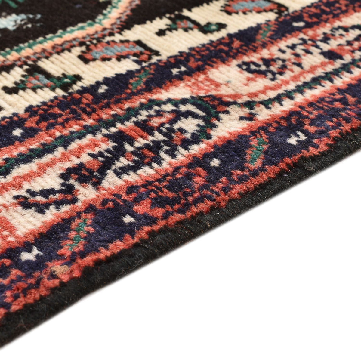 Perski dywan - Nomadyczny kwadratowy  - 118 x 101 cm - wielokolorowy