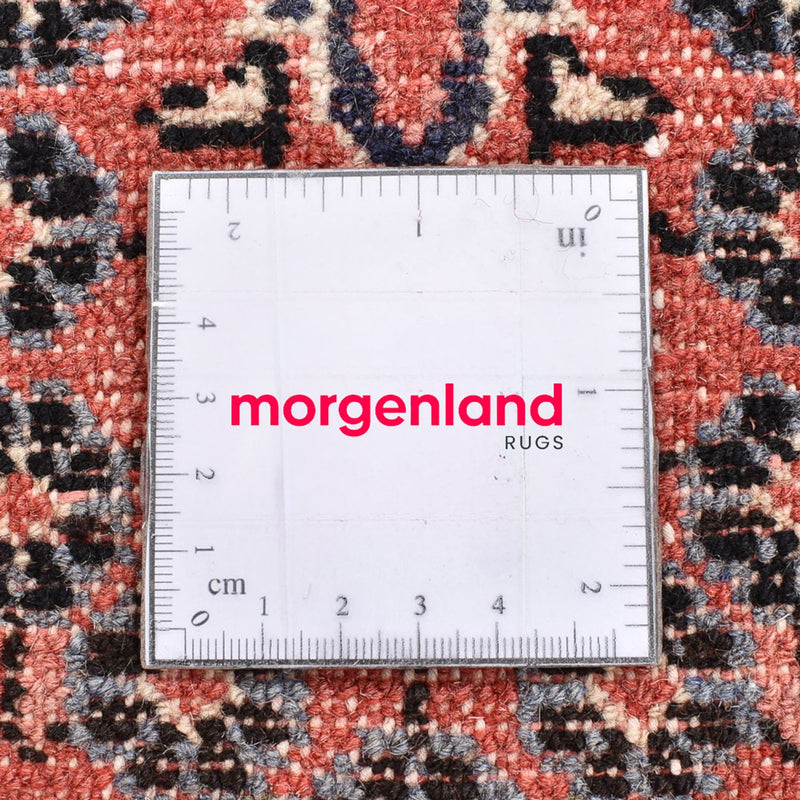 Perski dywan - Nomadyczny - 62 x 47 cm - jasna czerwień