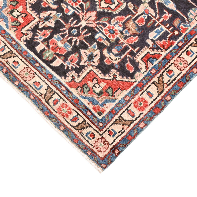 Perski dywan - Nomadyczny - 96 x 65 cm - ciemnoniebieski