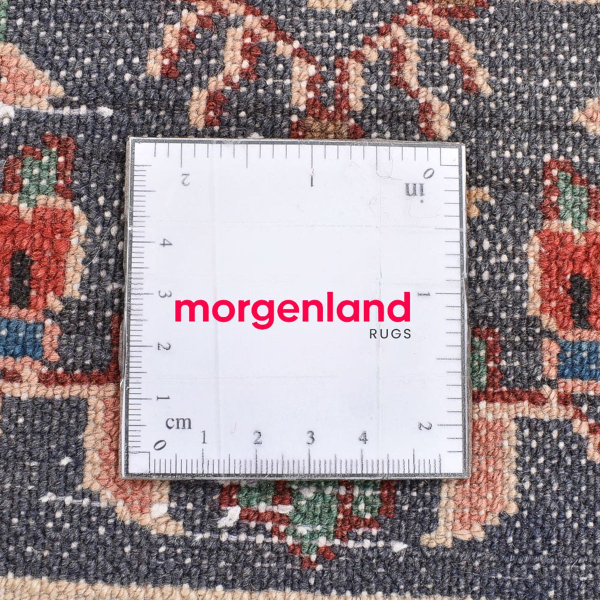 Perski dywan - Nomadyczny - 96 x 65 cm - ciemnoniebieski