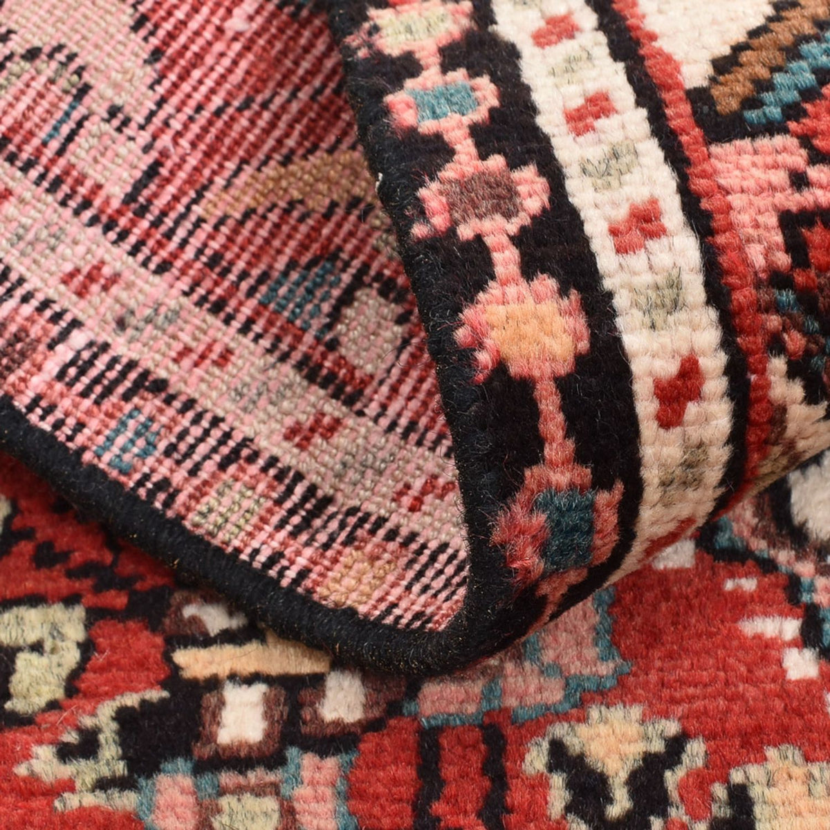 Perski dywan - Nomadyczny - 89 x 58 cm - czerwony