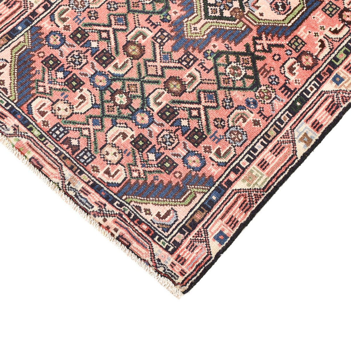 Perski dywan - Nomadyczny - 93 x 53 cm - jasna czerwień