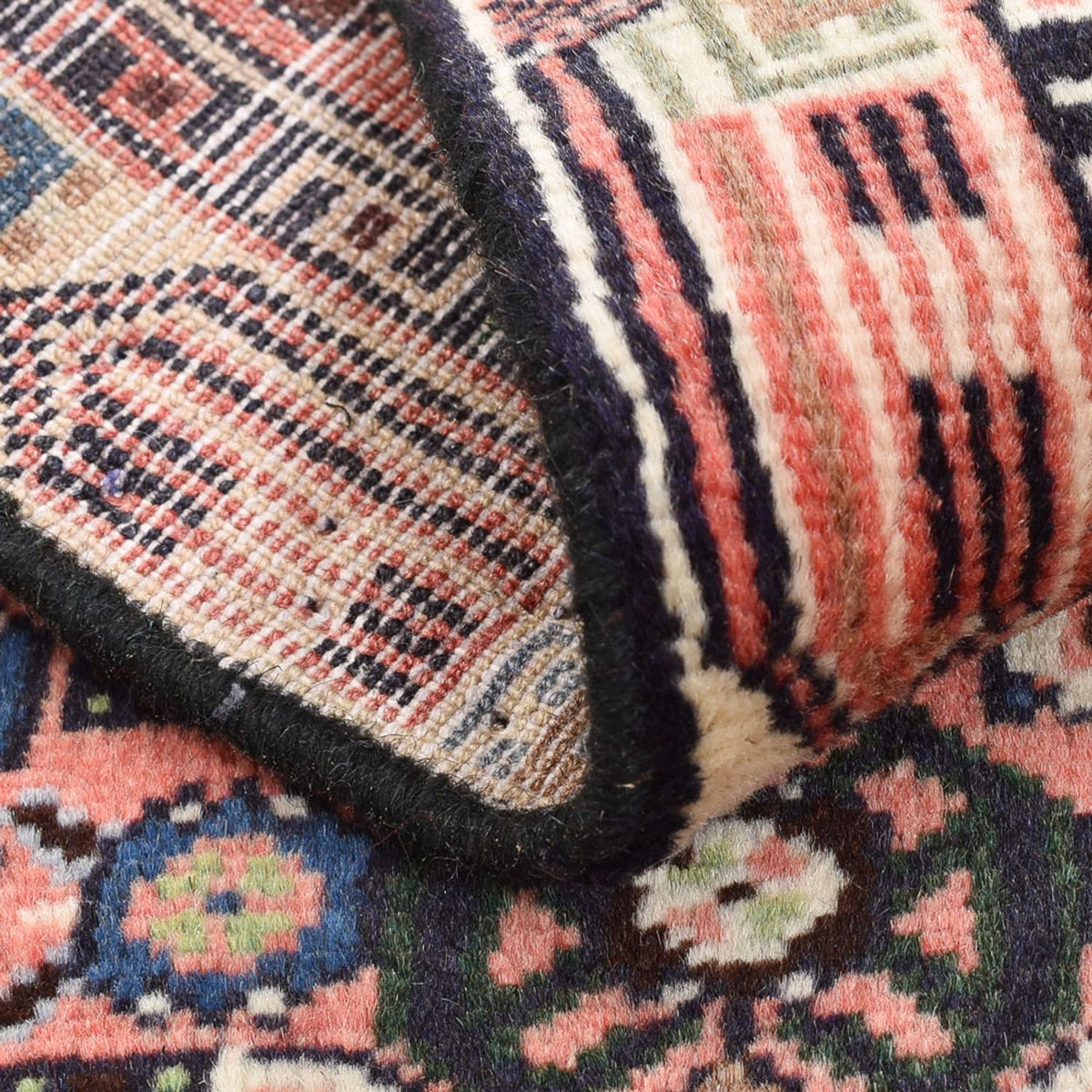 Perski dywan - Nomadyczny - 93 x 53 cm - jasna czerwień