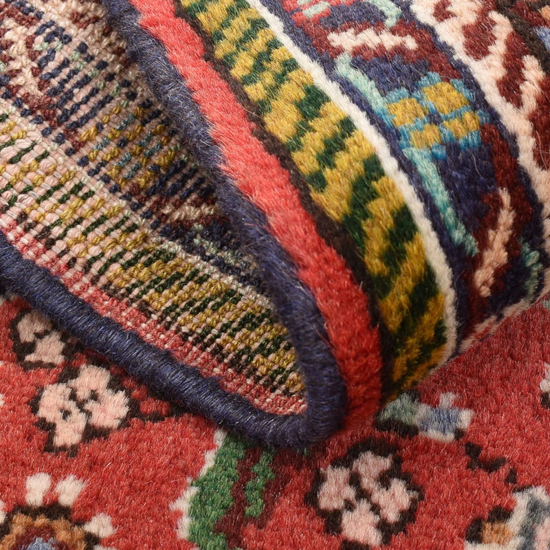 Perski dywan - Nomadyczny - 75 x 57 cm - czerwony