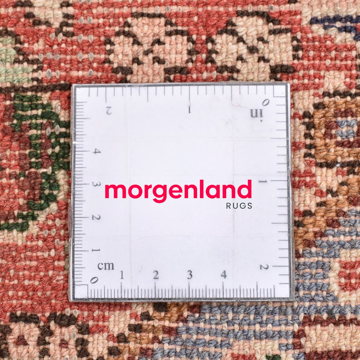 Perski dywan - Nomadyczny - 75 x 57 cm - czerwony