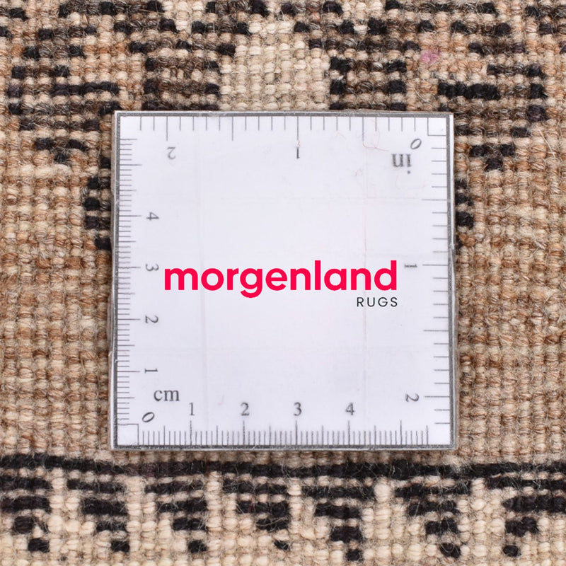 Perski dywan - Nomadyczny - 56 x 53 cm - jasny beż