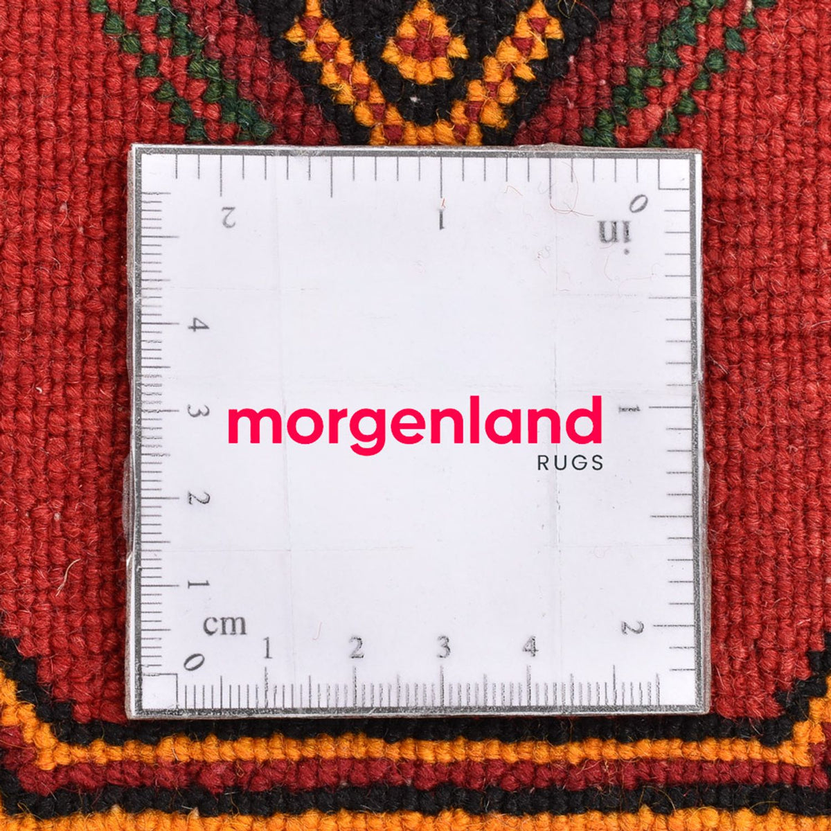 Perski dywan - Nomadyczny - 70 x 47 cm - czerwony