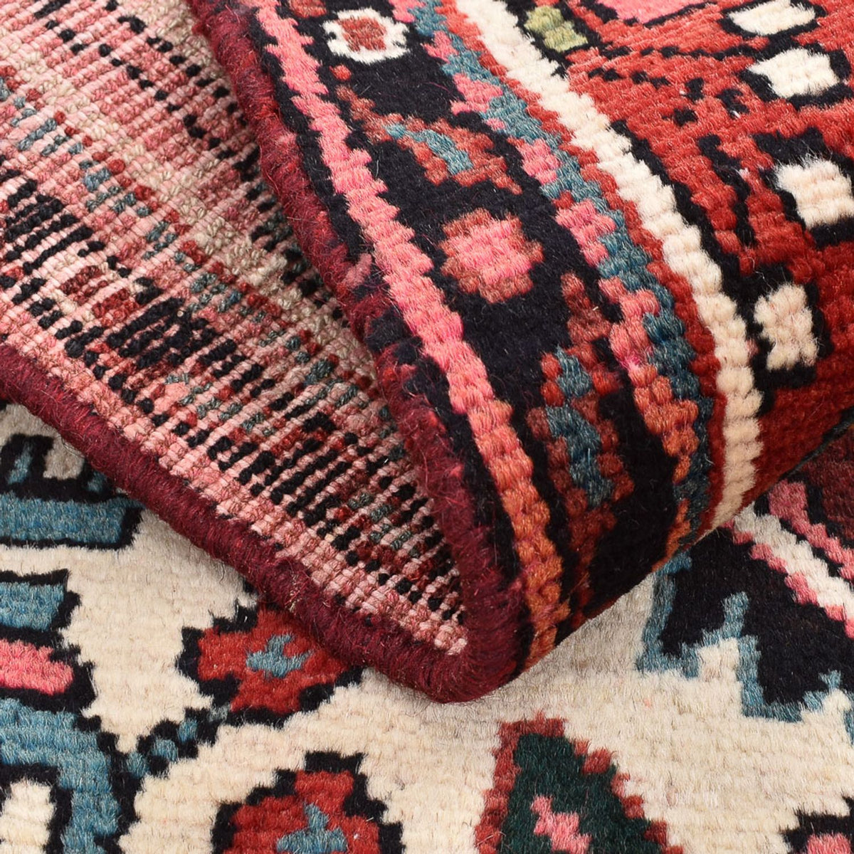 Perski dywan - Nomadyczny - 96 x 64 cm - wielokolorowy