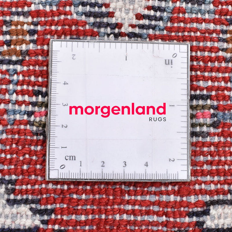 Perski dywan - Nomadyczny - 90 x 58 cm - czerwony