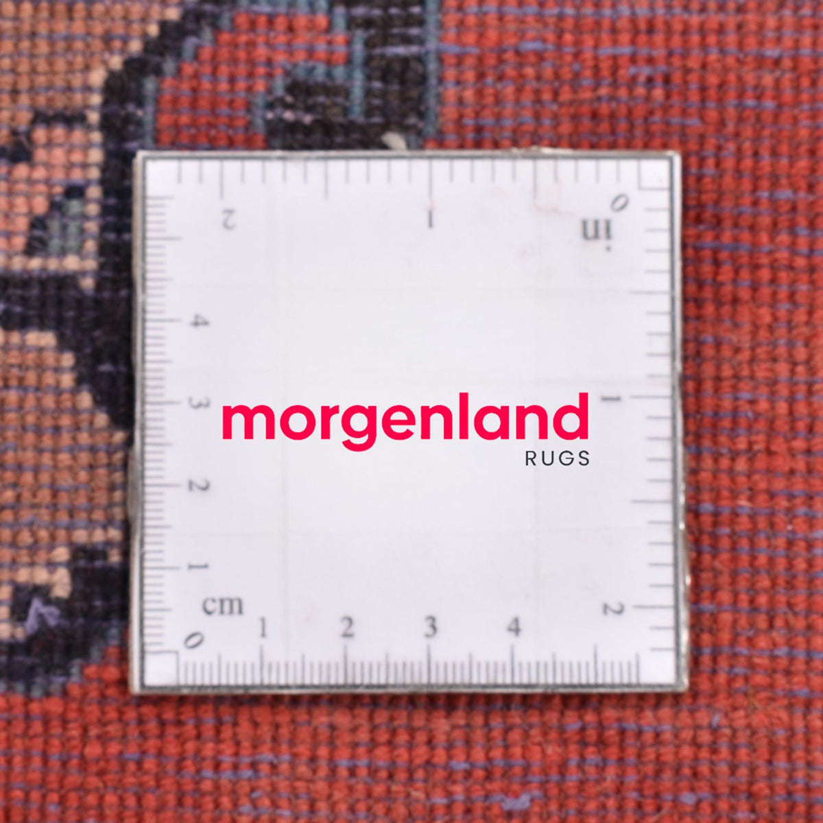 Perski dywan - Nomadyczny - 50 x 49 cm - czerwony