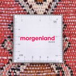 Perski dywan - Nomadyczny kwadratowy  - 65 x 65 cm - czerwony