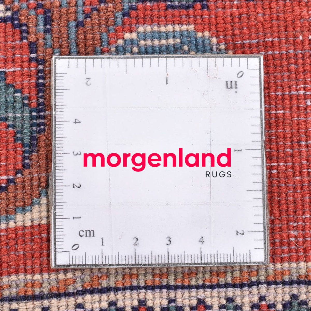 Perski dywan - Nomadyczny - 54 x 54 cm - czerwony