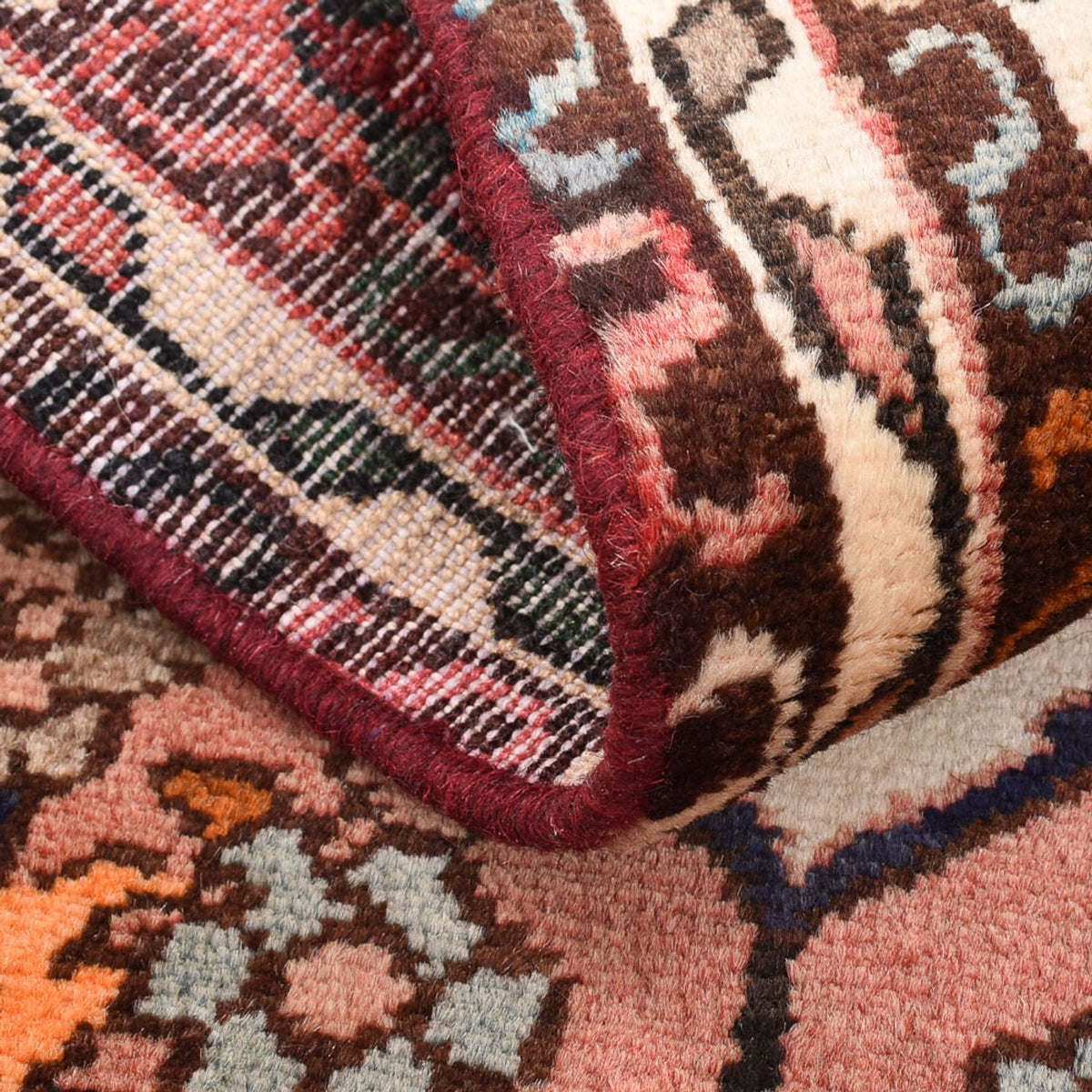 Perski dywan - Nomadyczny - 105 x 59 cm - jasna czerwień