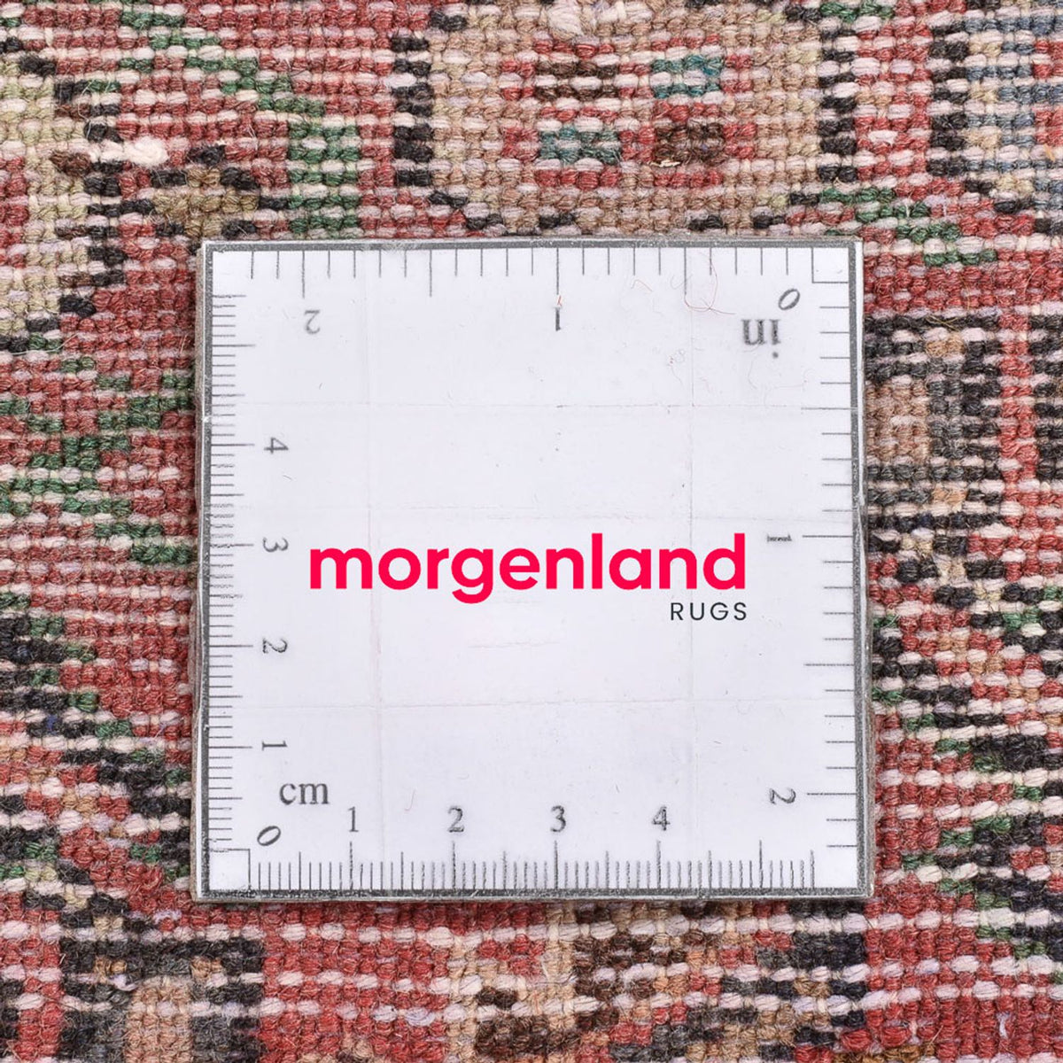 Perski dywan - Nomadyczny - 75 x 49 cm - jasna czerwień