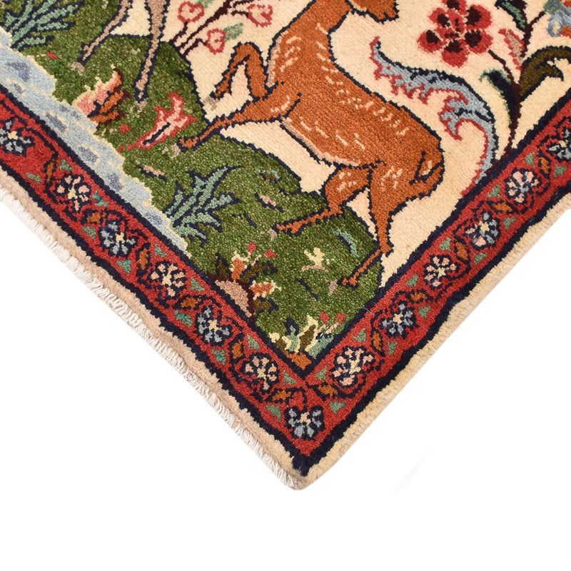 Perski dywan - Nomadyczny - 62 x 46 cm - wielokolorowy