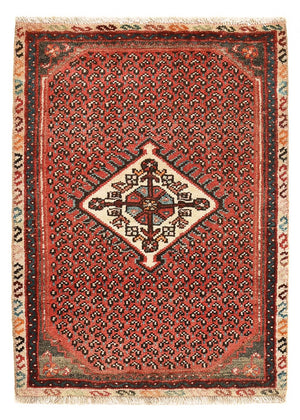 Perski dywan - Nomadyczny - 81 x 61 cm - rdza