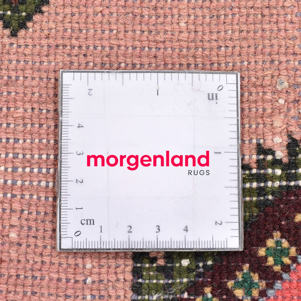 Perski dywan - Nomadyczny - 92 x 62 cm - różowy