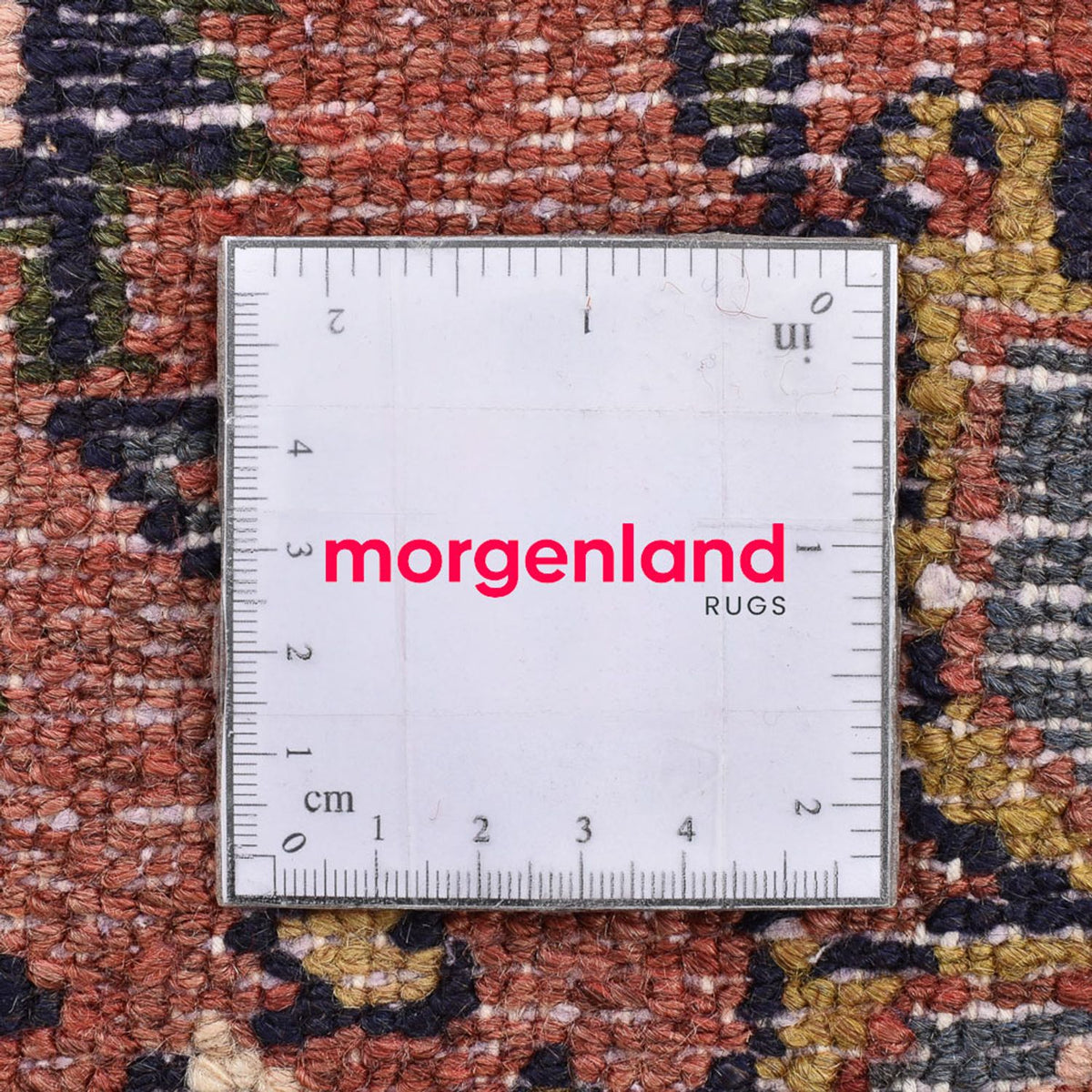 Perski dywan - Nomadyczny - 85 x 58 cm - jasna czerwień