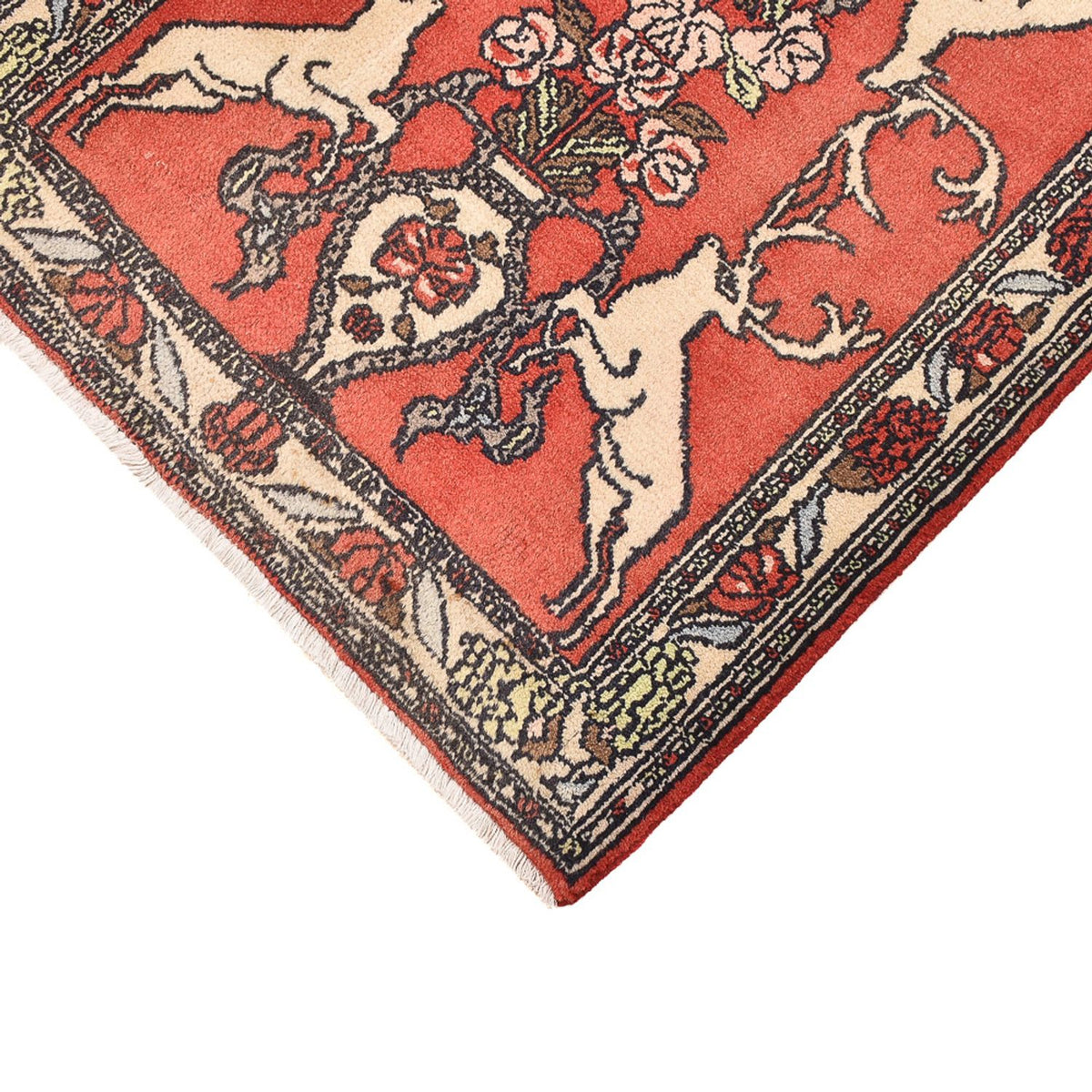 Perski dywan - Nomadyczny - 78 x 67 cm - czerwony