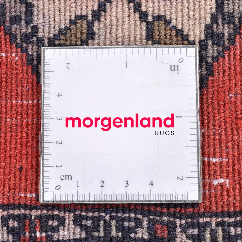 Perski dywan - Nomadyczny - 78 x 67 cm - czerwony