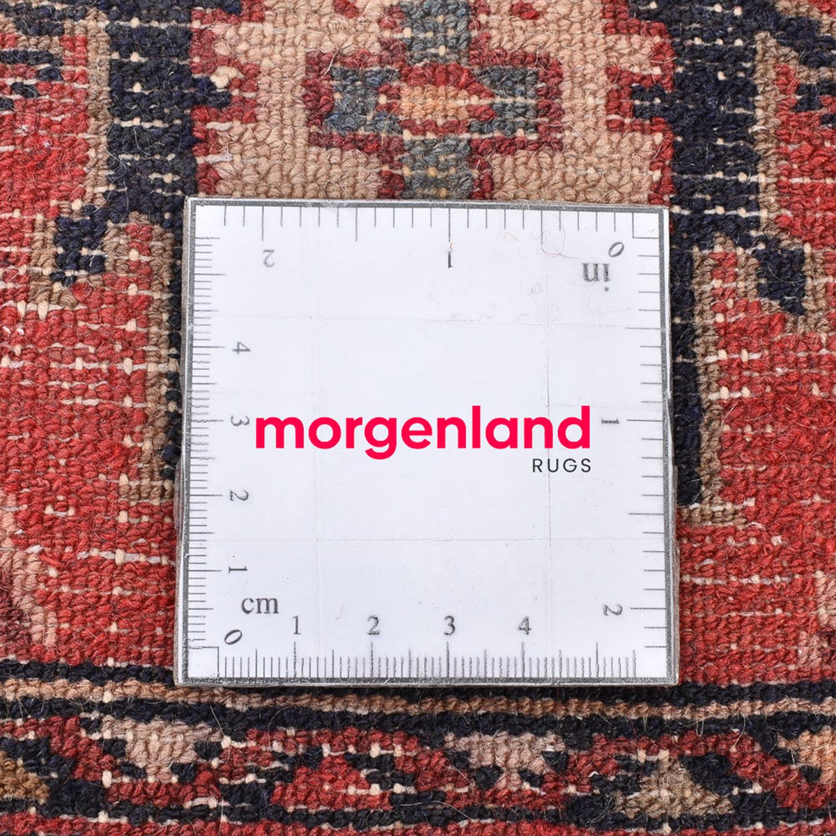 Perski dywan - Nomadyczny - 94 x 61 cm - czerwony