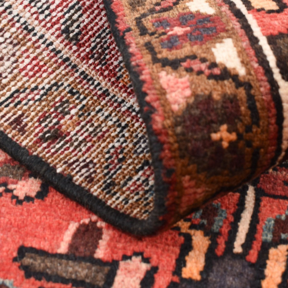 Perski dywan - Nomadyczny - 89 x 59 cm - czerwony