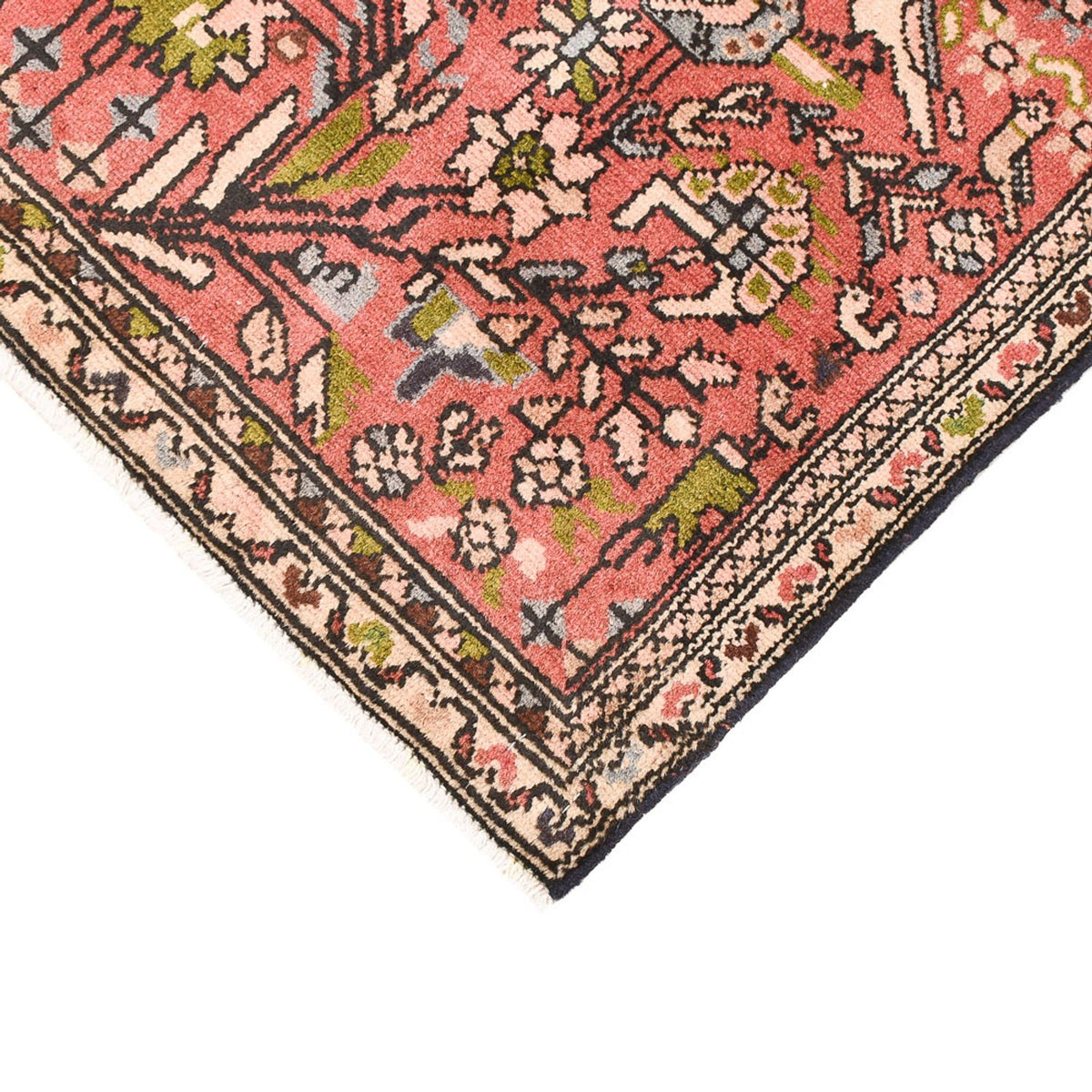 Perski dywan - Nomadyczny - 94 x 54 cm - czerwony