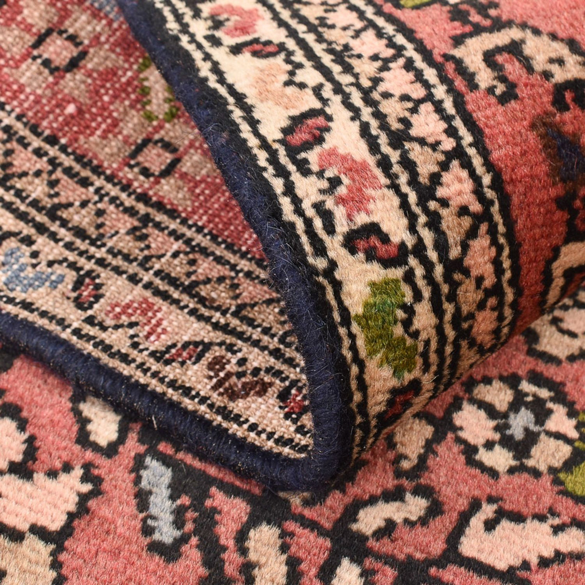 Perski dywan - Nomadyczny - 94 x 54 cm - czerwony