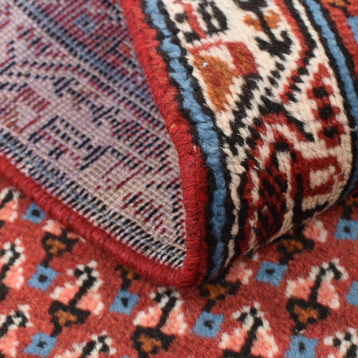 Dywan perski - Mir - 123 x 63 cm - rdza