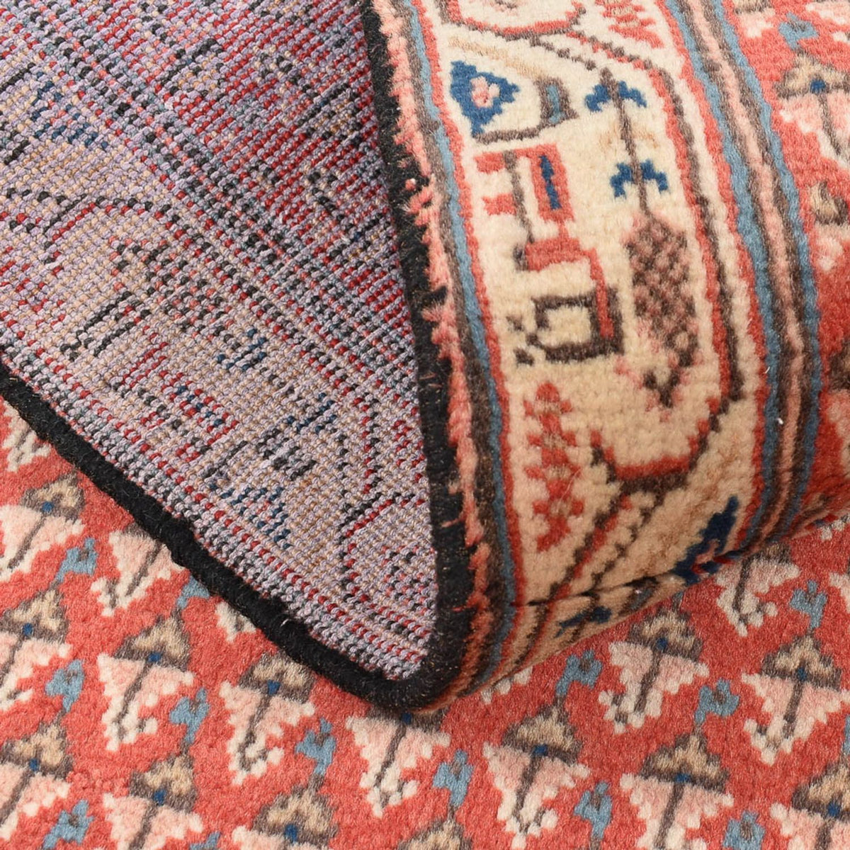 Dywan perski - Mir - 121 x 62 cm - rdza