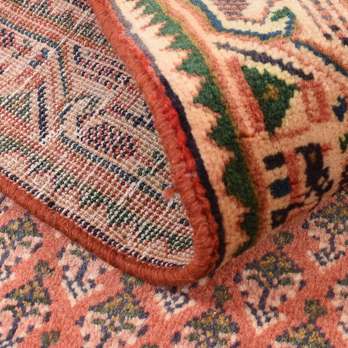 Dywan perski - Mir - 130 x 61 cm - rdza