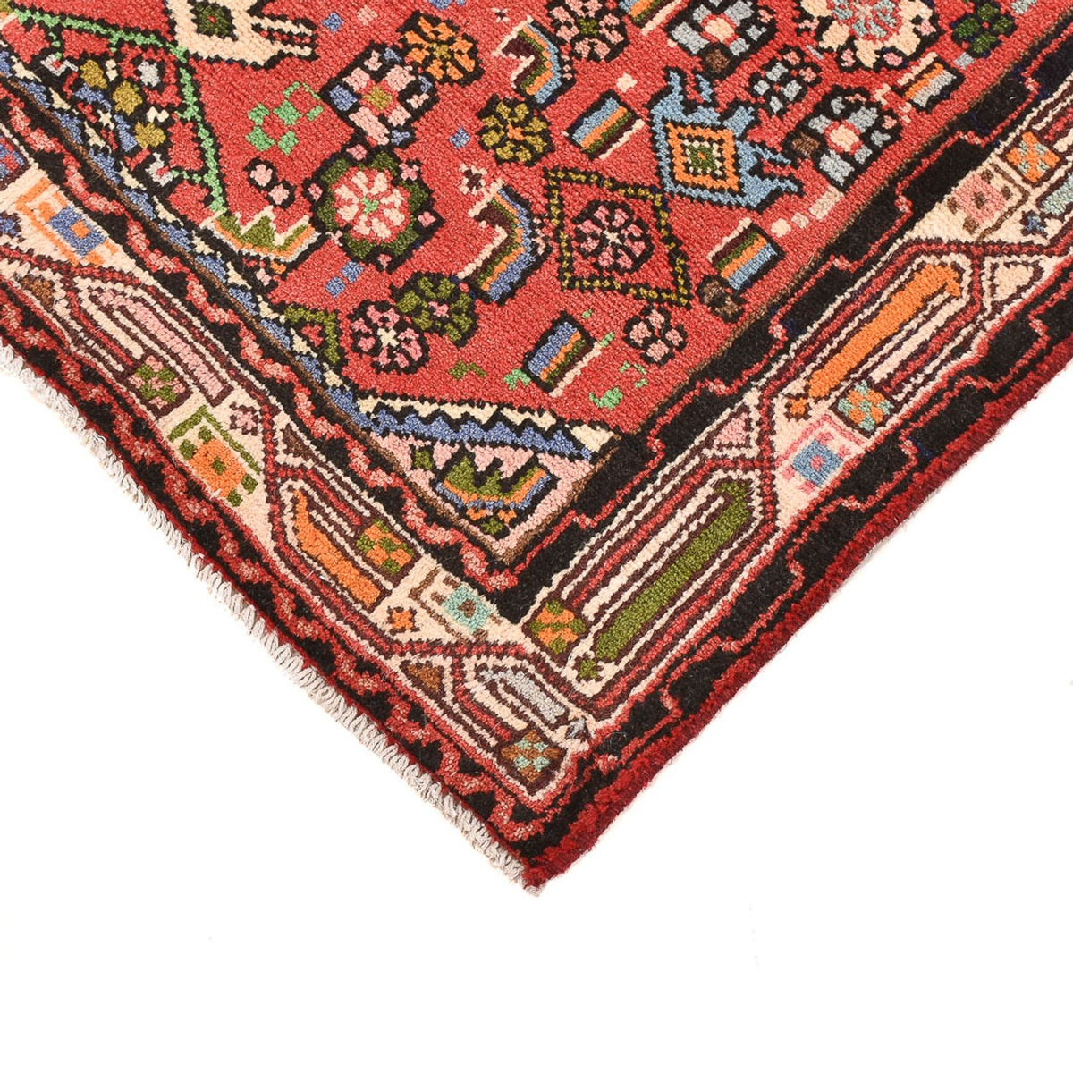 Perski dywan - Nomadyczny - 105 x 80 cm - czerwony