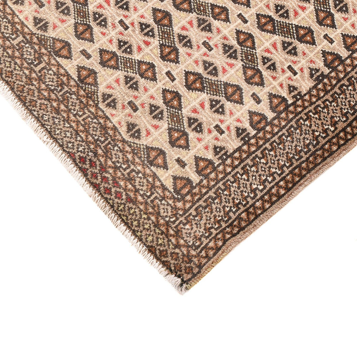 Dywan turkmeński - 117 x 84 cm - piaskowy