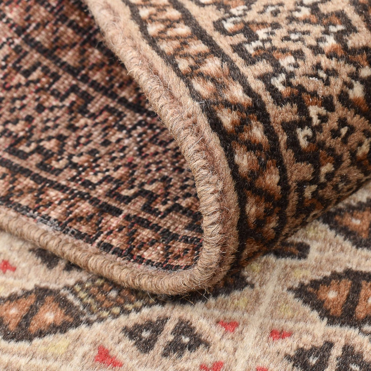 Dywan turkmeński - 117 x 84 cm - piaskowy