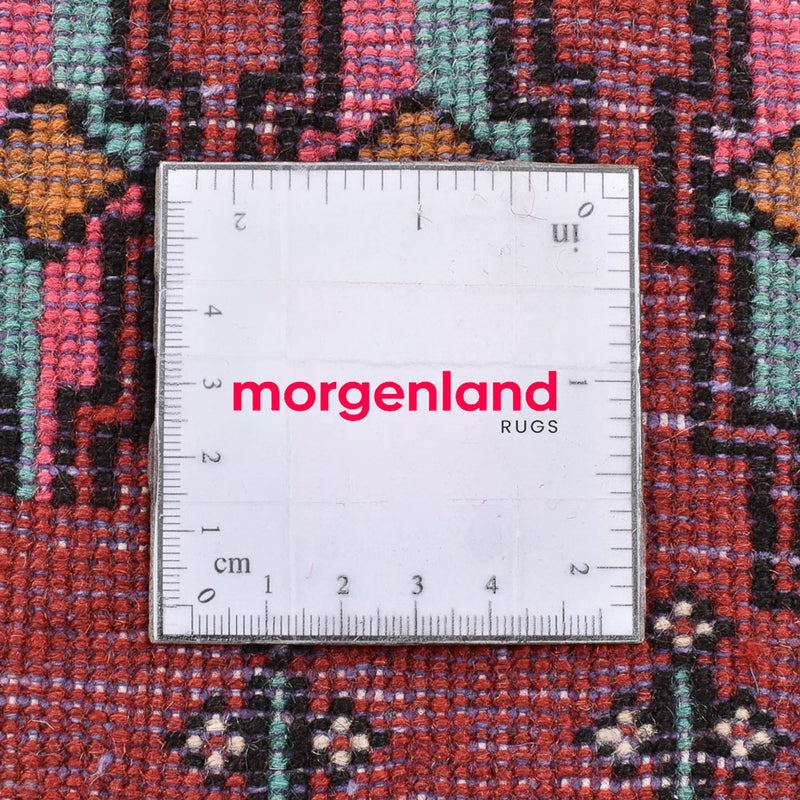 Dywan turkmeński - 127 x 73 cm - czerwony