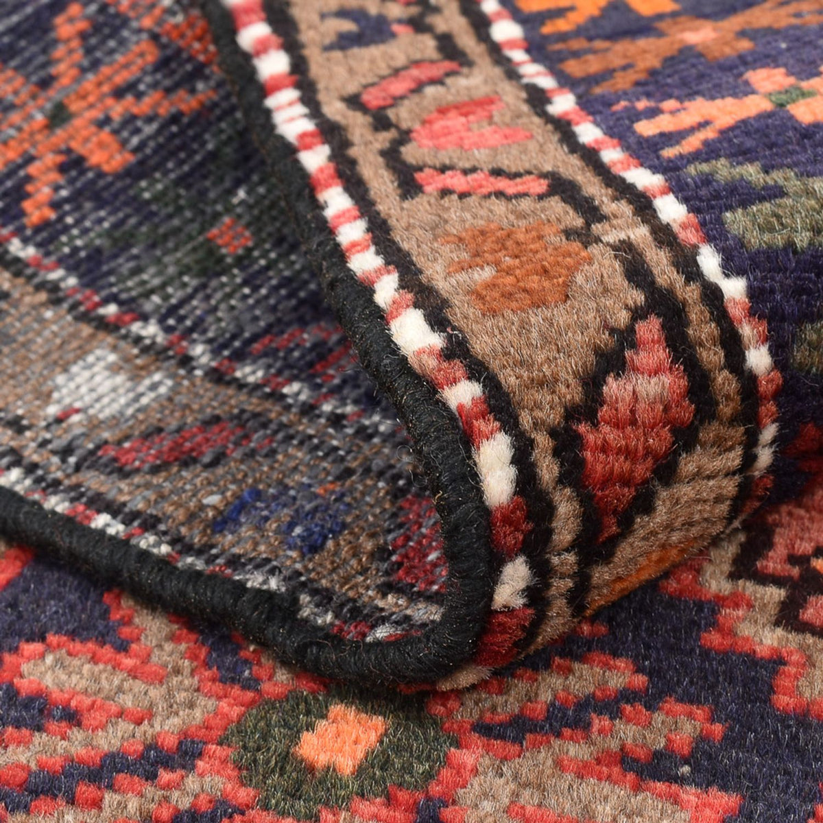 Dywan perski - Bijar - 127 x 78 cm - jasna czerwień