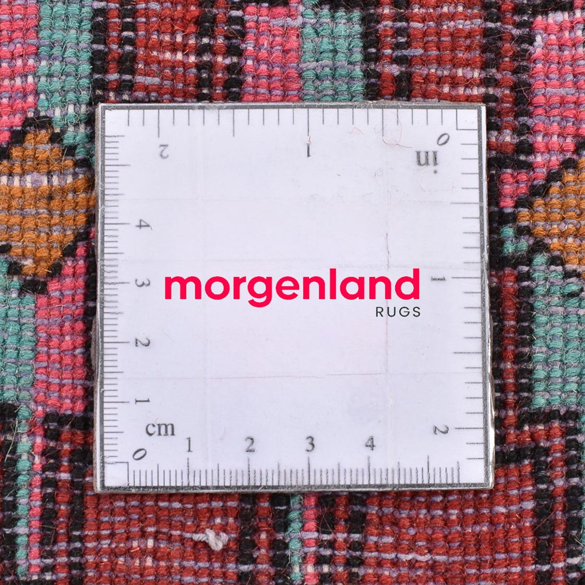 Dywan turkmeński - 129 x 71 cm - czerwony