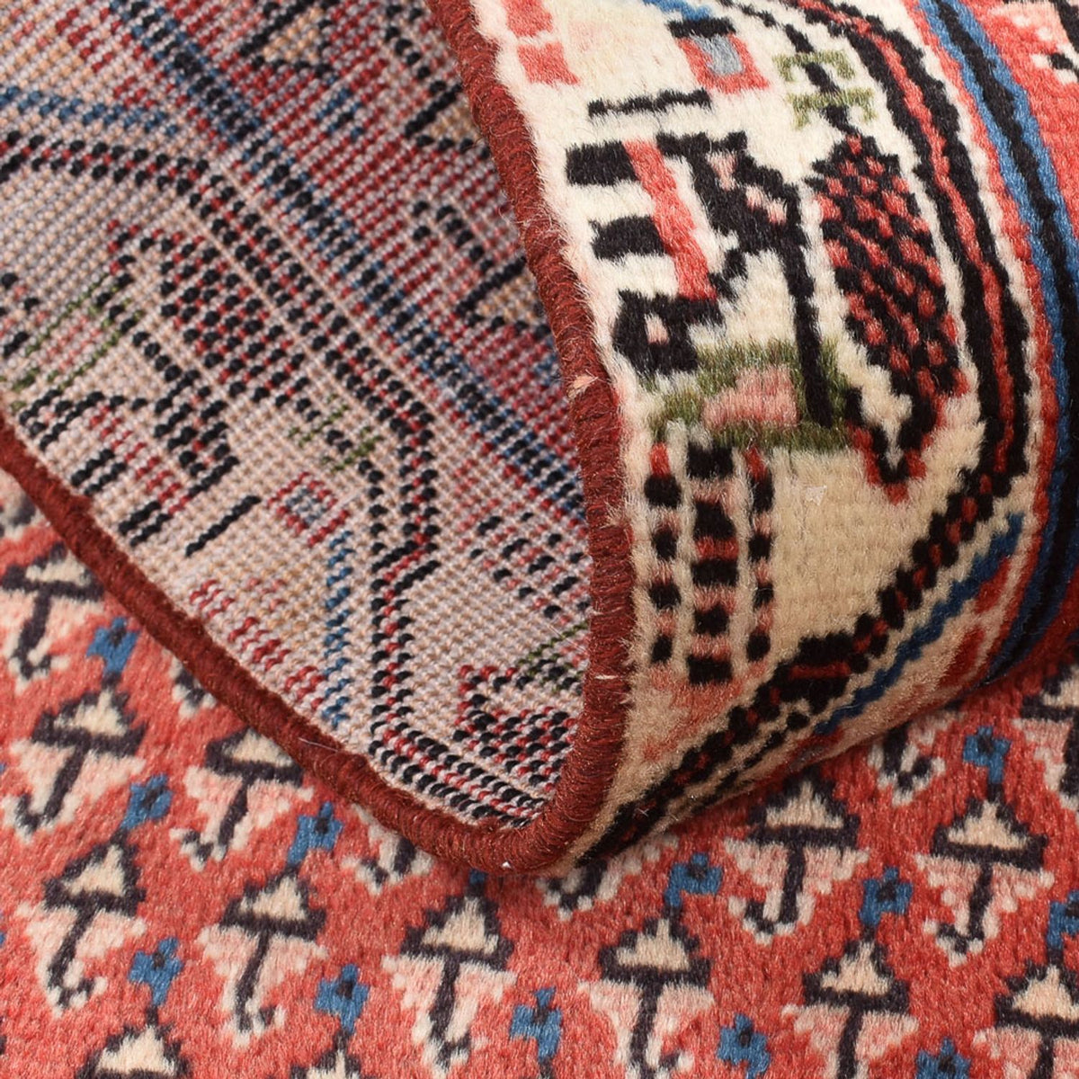 Dywan perski - Mir - 117 x 62 cm - rdza