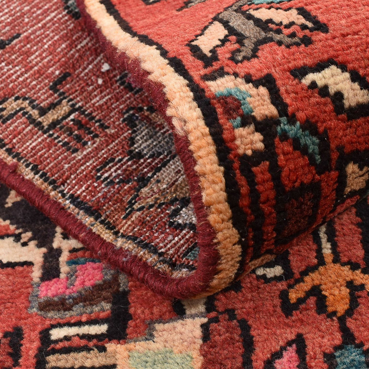 Biegacz Perski dywan - Nomadyczny - 115 x 55 cm - jasna czerwień