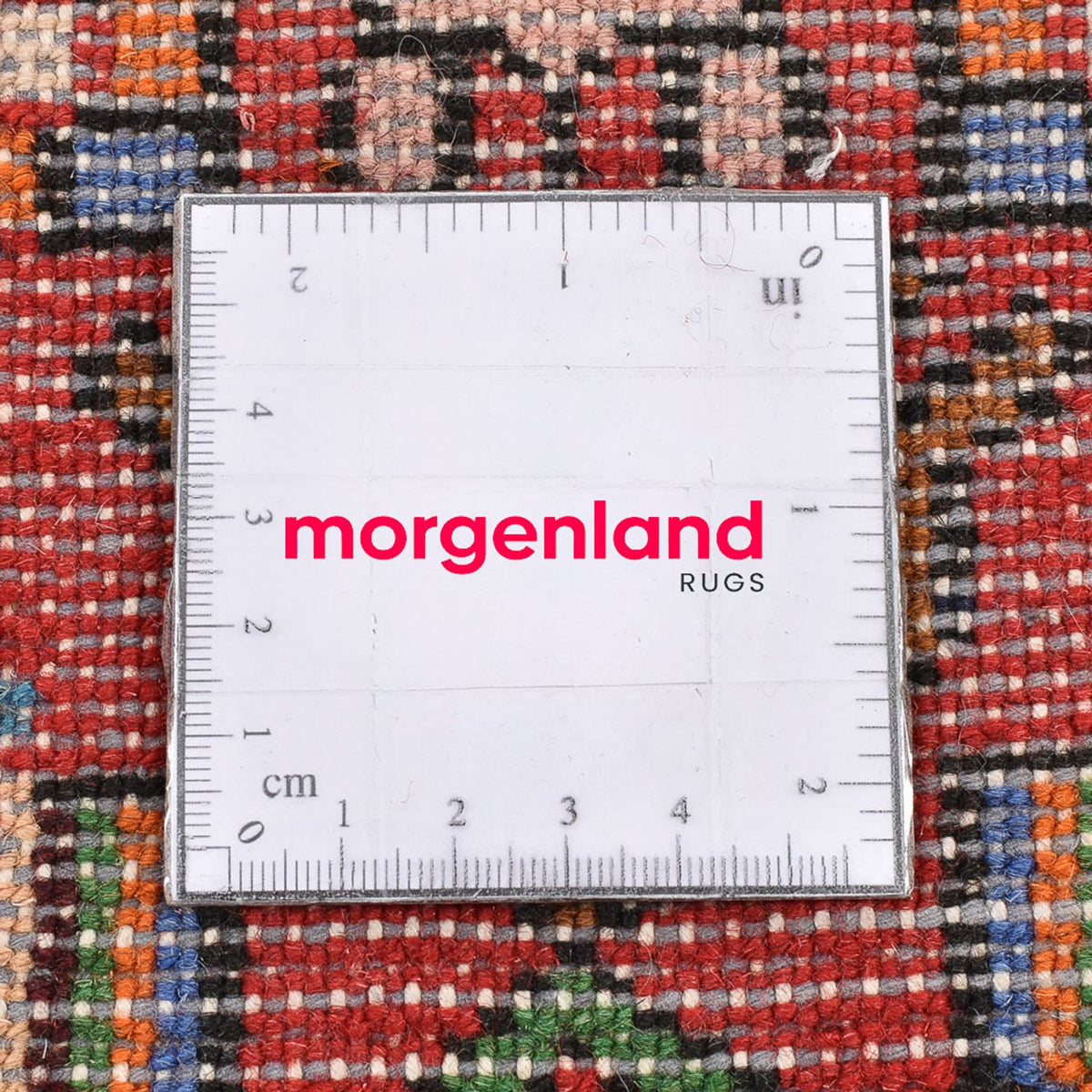 Perski dywan - Nomadyczny - 134 x 81 cm - czerwony