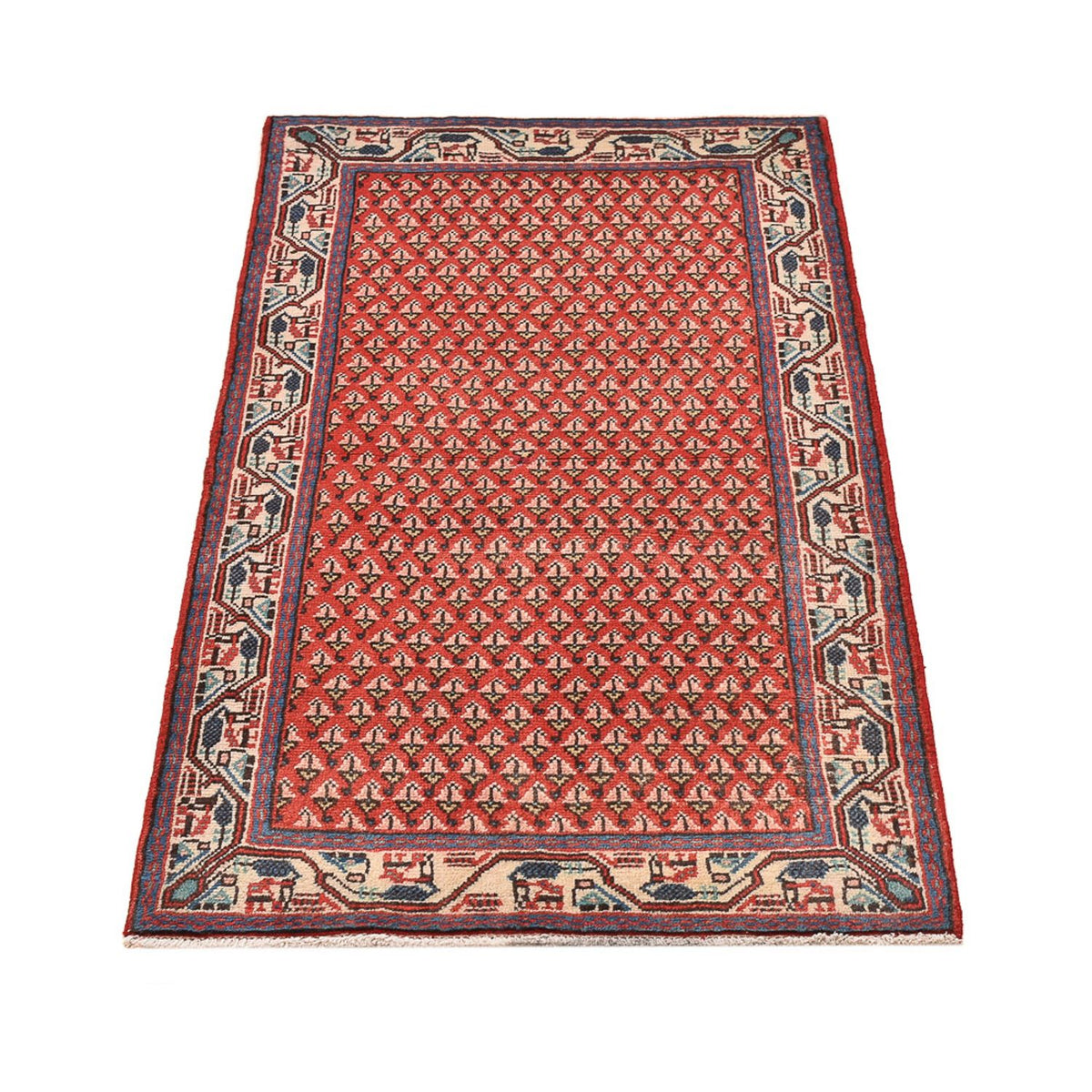 Dywan perski - Mir - 125 x 66 cm - rdza