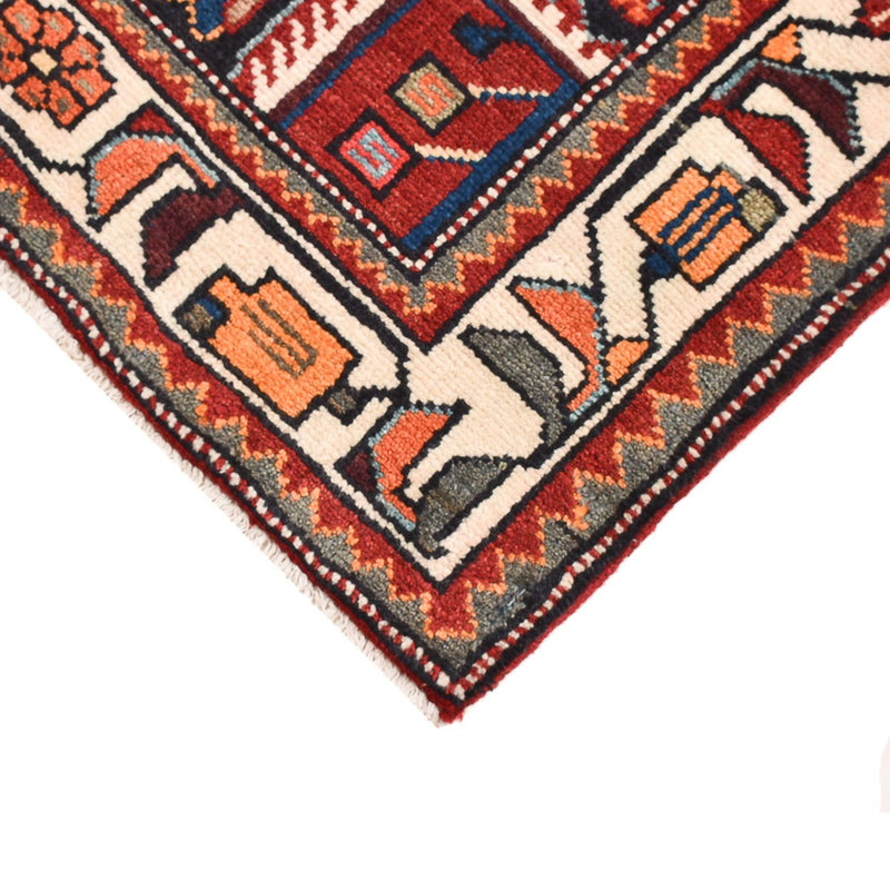 Perski dywan - Nomadyczny - 137 x 92 cm - czerwony