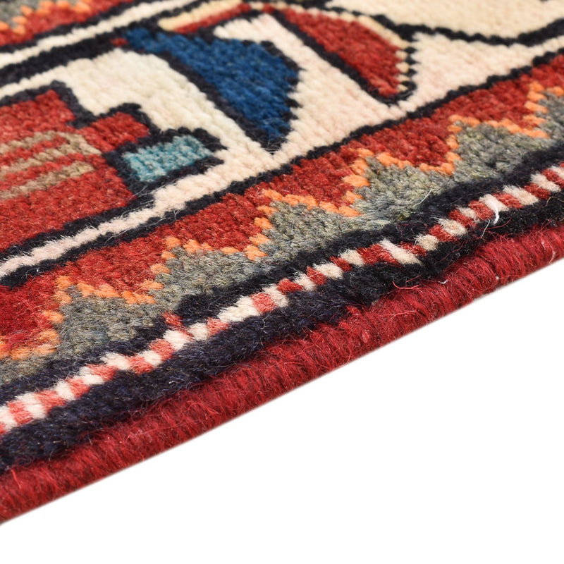 Perski dywan - Nomadyczny - 137 x 92 cm - czerwony