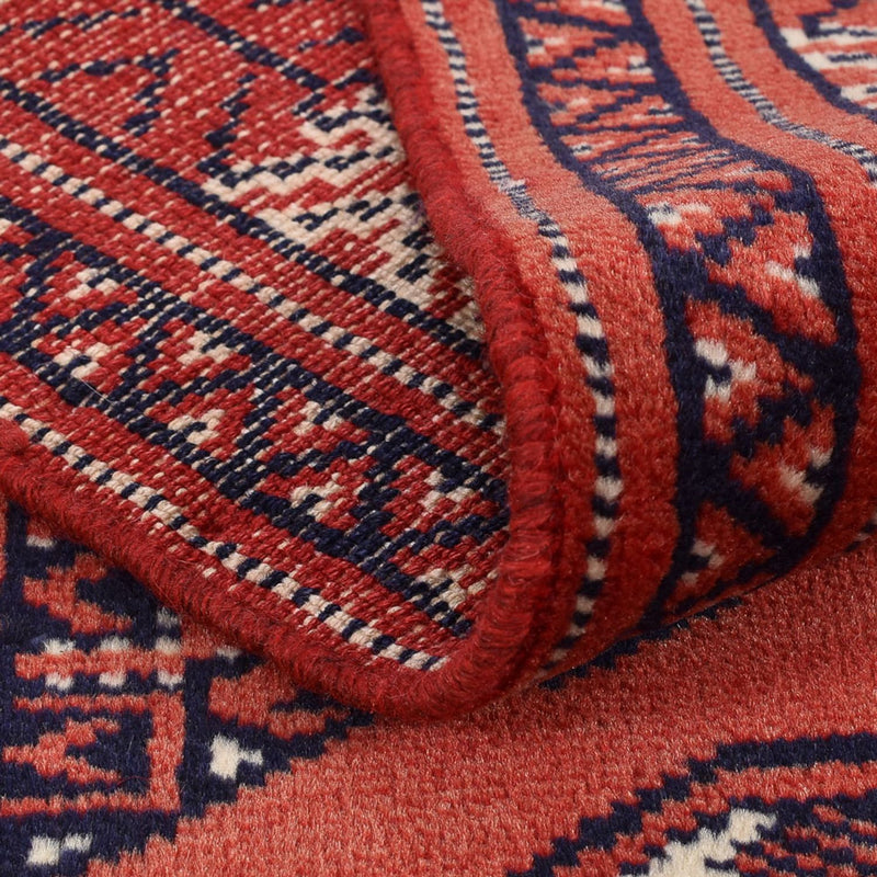 Biegacz Dywan turkmeński - 291 x 73 cm - czerwony