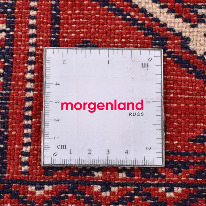 Biegacz Dywan turkmeński - 291 x 73 cm - czerwony