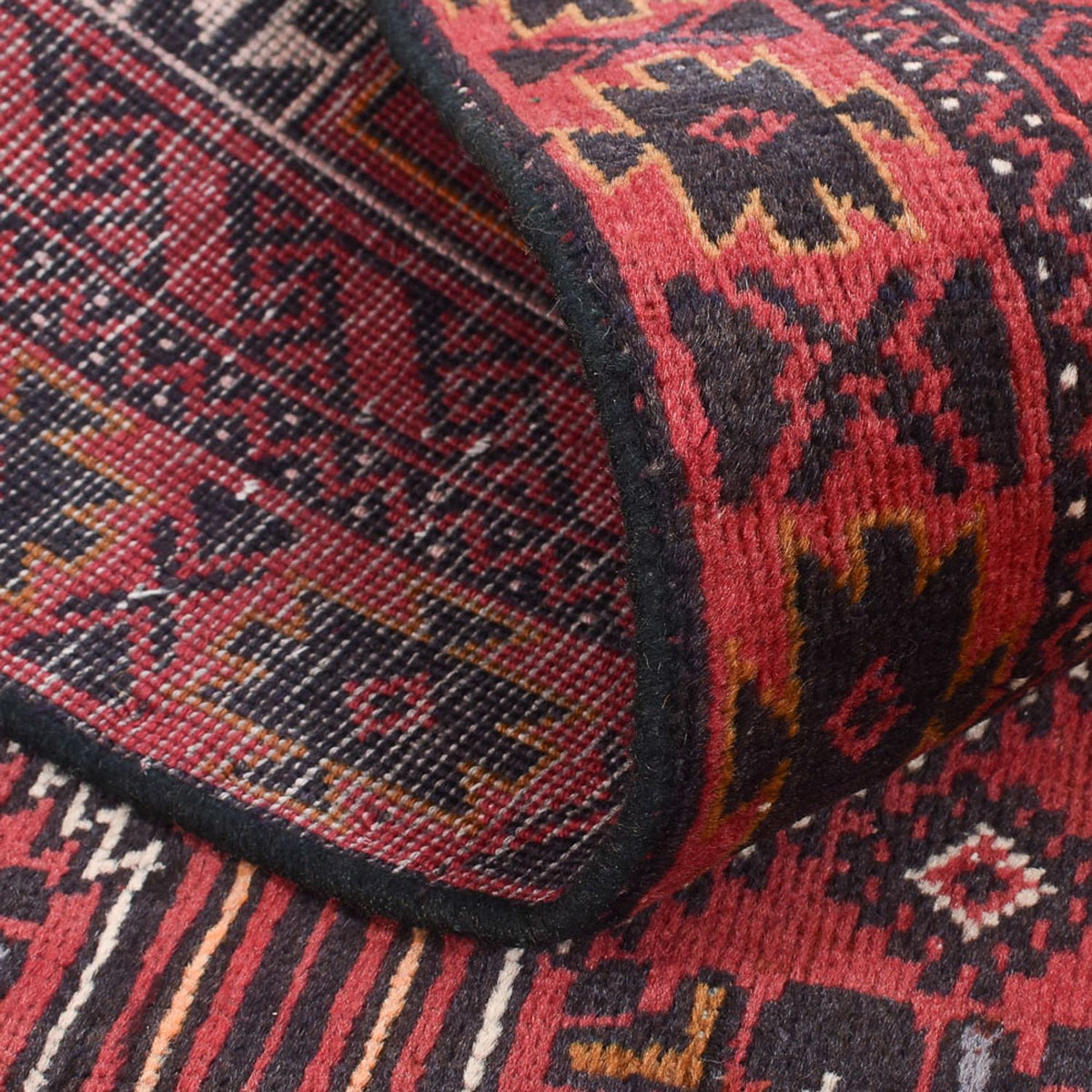 Biegacz Dywan beludżycki - 378 x 85 cm - czerwony